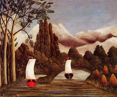 Banks of the Oise Henri Rousseau